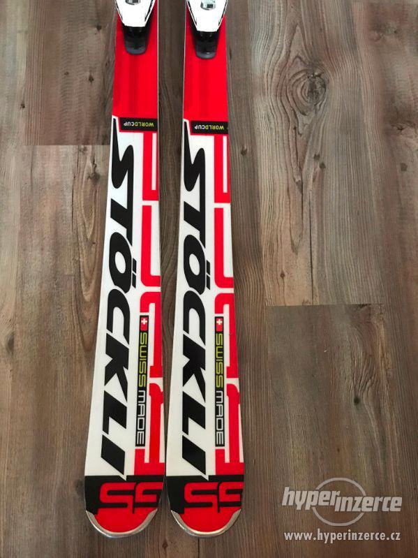 Prodám švýcarské lyže STÖCKLI GS Laser 175cm - foto 1