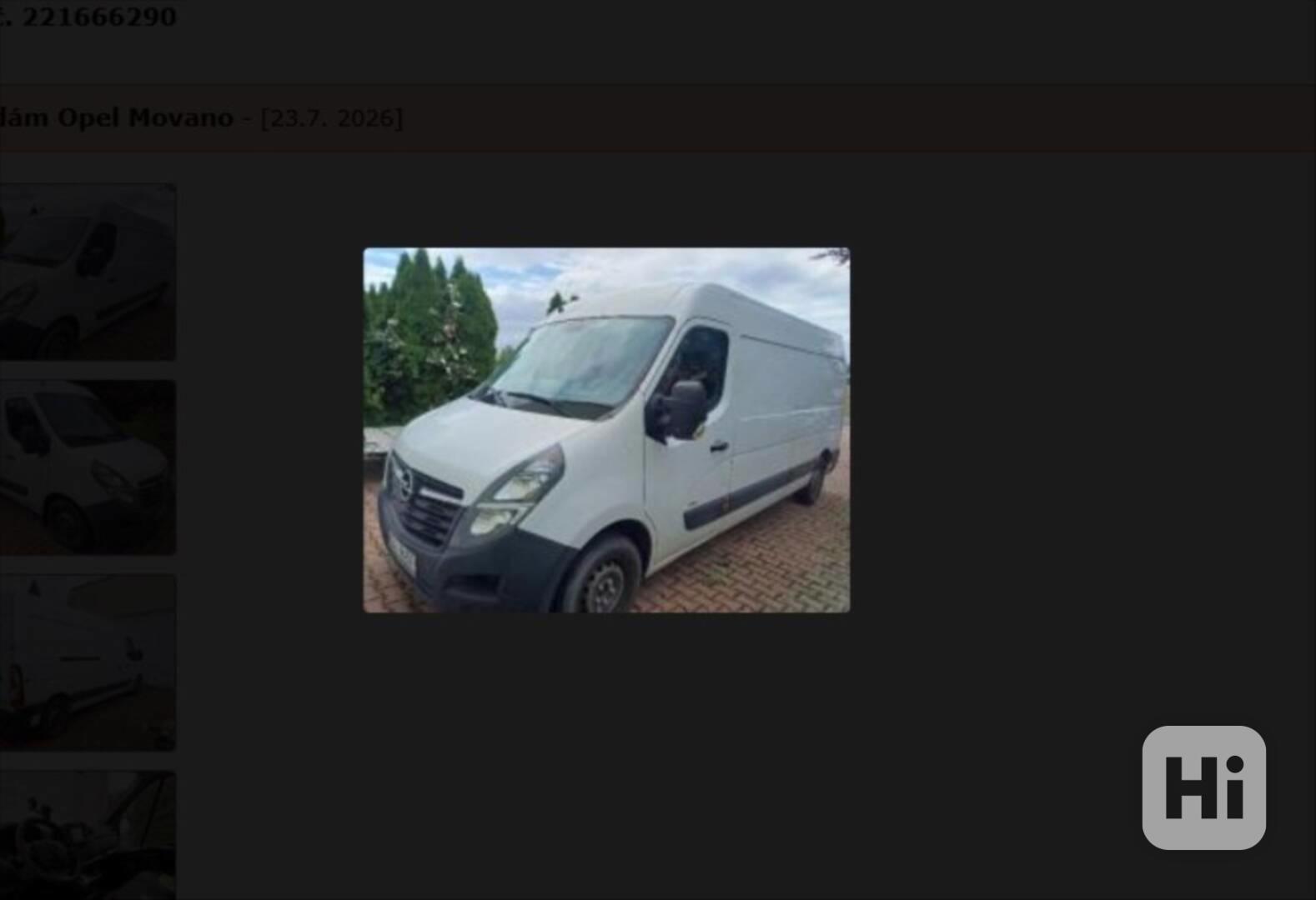 Opel Movano Prodám - foto 1