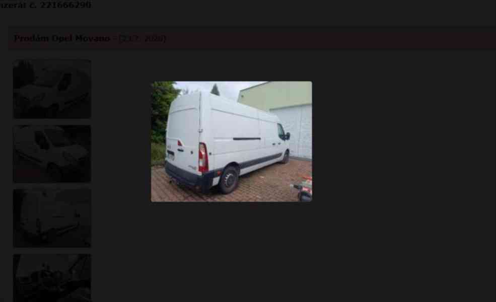 Opel Movano Prodám - foto 4