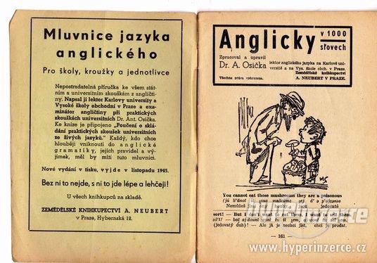 TŘI SEŠITY- Anglicky v 1000 slovech - 1927+1945 - foto 1
