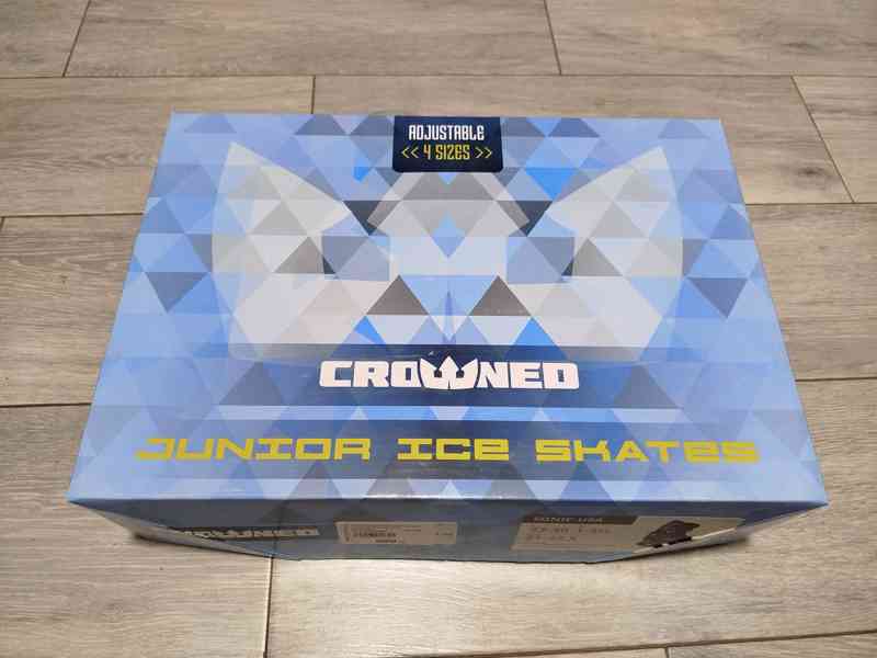Rostoucí brusle Crowned vel. 33-36 - foto 2