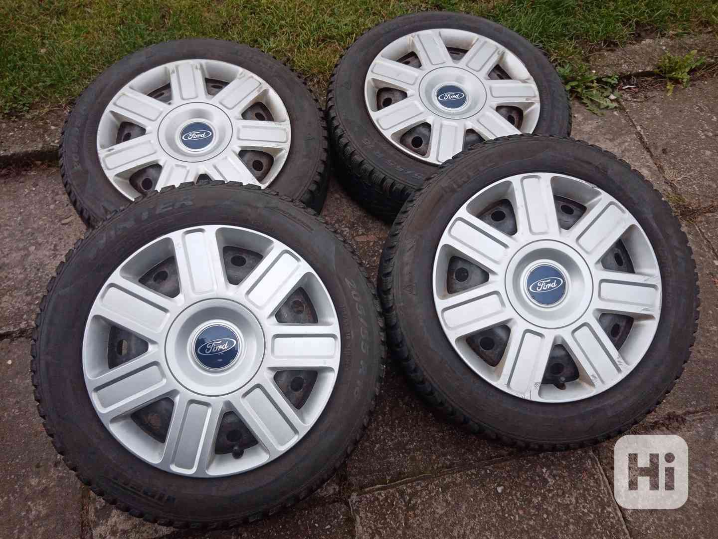 Zimní kola 16ky 5x108 pneu 95% FORD VOLVO RENAULT - dobírka - foto 1