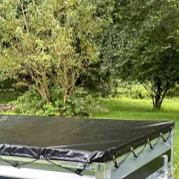 NOVÝ přívěsný vozík 2,65m x 1,30m,  2x osa,svařovaný rám,DPH - foto 21