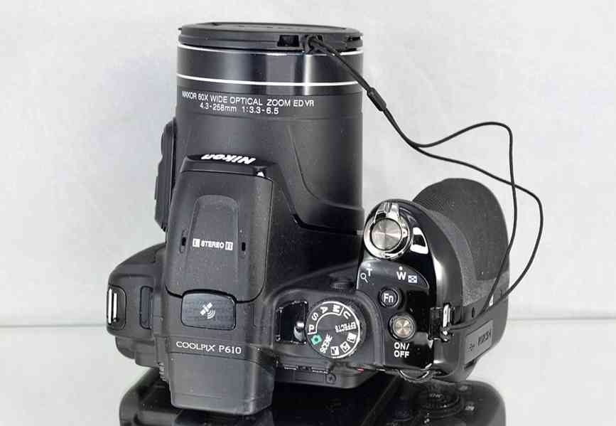 Nikon CoolPix P610*60x Op.ZOOM*Full HDV*WIFI*BAG - foto 7