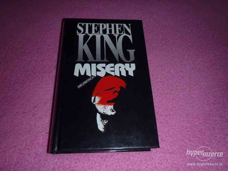 Misery - Stephen King 1. vydání, pěkný stav!