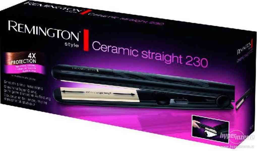 Žehlička na vlasy Remington Ceramic Straight 230 - foto 1