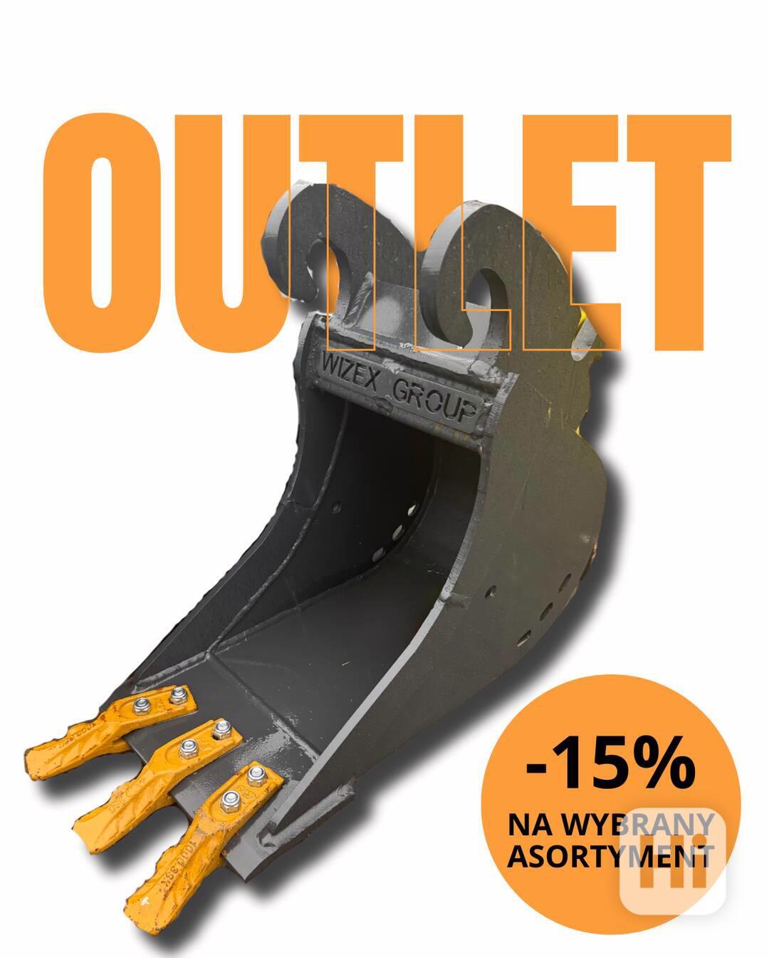 Podhrábací lopata 30 cm 2,6–3,5 t — Verachtert CW05 — OUTLET - foto 1