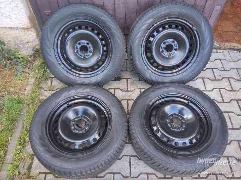 215/60R16 FORD MONDEO poslední model 6,5x16 5x108 ET 50