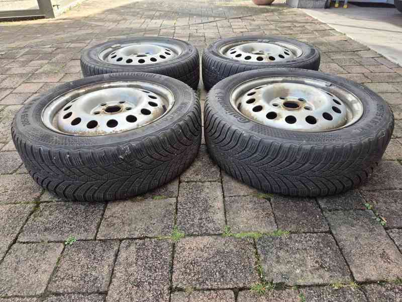 Zimní kola VW Sharan I - plechové disky - foto 2