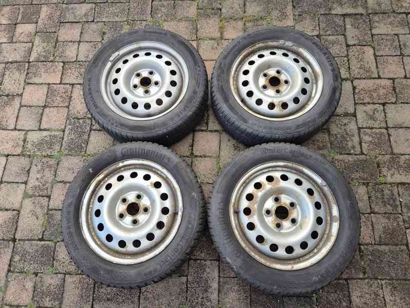 Zimní kola VW Sharan I - plechové disky