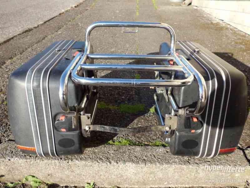 motokufry Schuh s chromovaným nosičem - foto 1