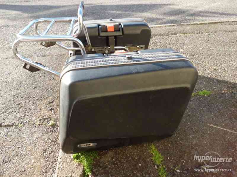 motokufry Schuh s chromovaným nosičem - foto 4