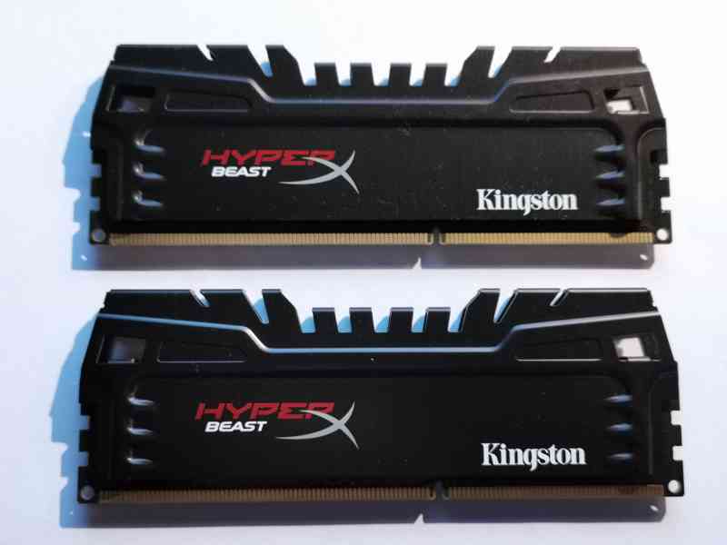 2x4GB PC DIMM DDR3 1600MHz KINGSTON HyperX Beast kit 8GB RAM - foto 2