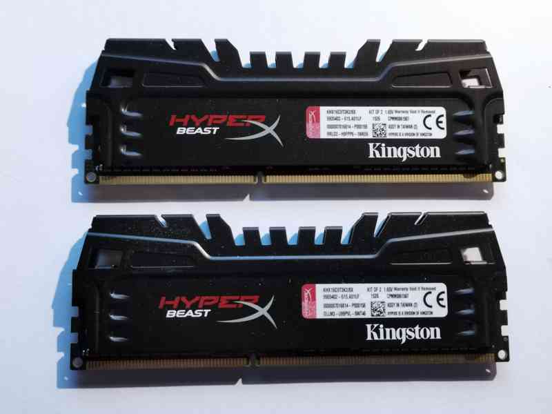 2x4GB PC DIMM DDR3 1600MHz KINGSTON HyperX Beast kit 8GB RAM - foto 1