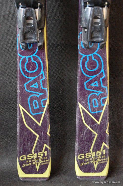 Juniorské carvingové lyže Salomon X-race 151cm - foto 4