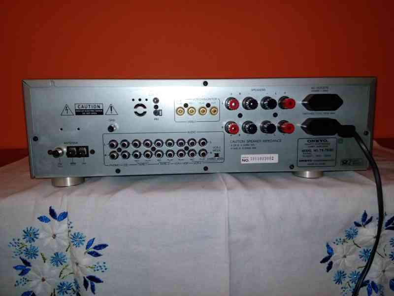 ♫♪ Vintage Stereo Receiver Onkyo TX-7630 + dálkové ovl. ♫♪ - foto 6