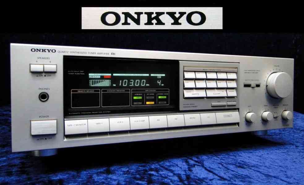 ♫♪ Vintage Stereo Receiver Onkyo TX-7630 + dálkové ovl. ♫♪ - foto 1