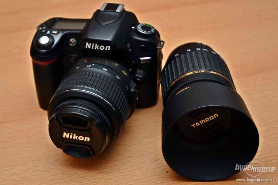 Nikon D80 + dva objektívy - foto 1
