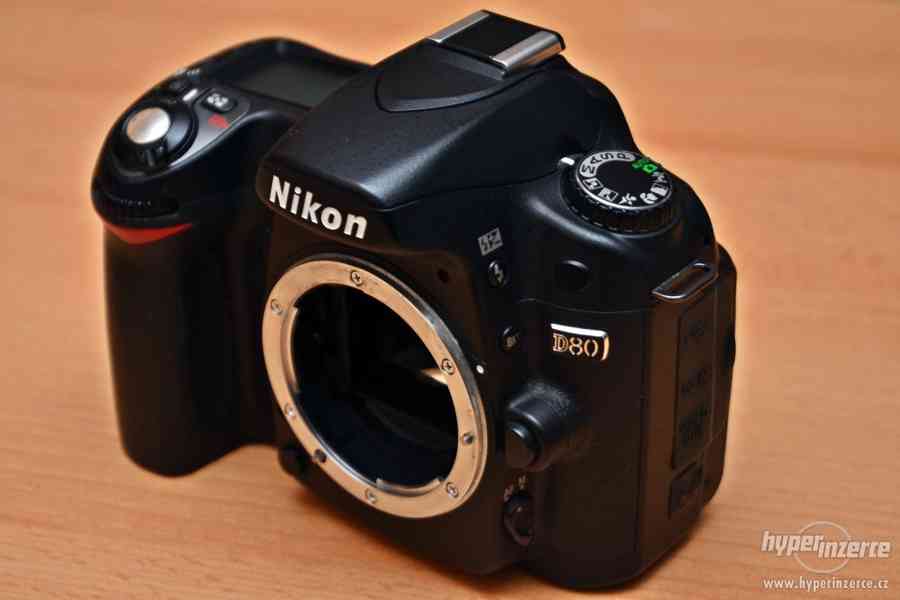 Nikon D80 + dva objektívy - foto 2