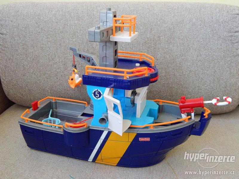 Velká hračka pro děti Lod' – rybolov - foto 1