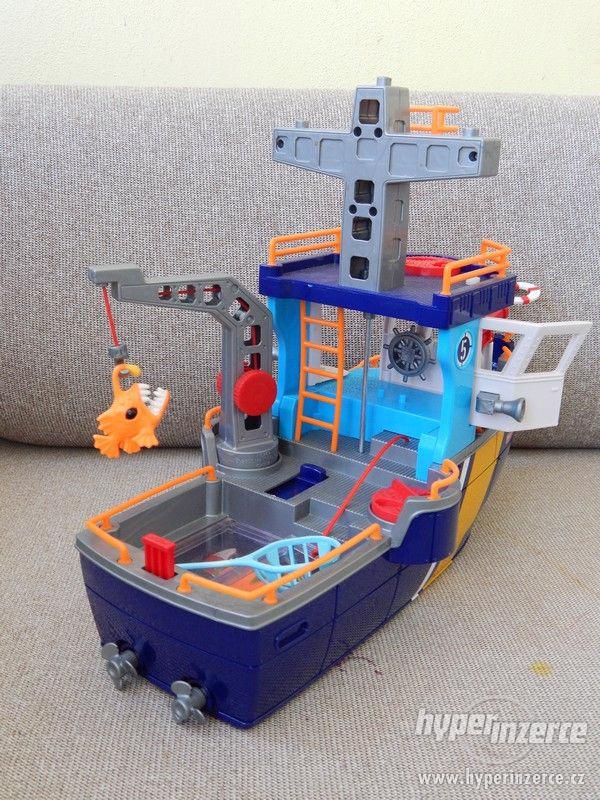 Velká hračka pro děti Lod' – rybolov - foto 4