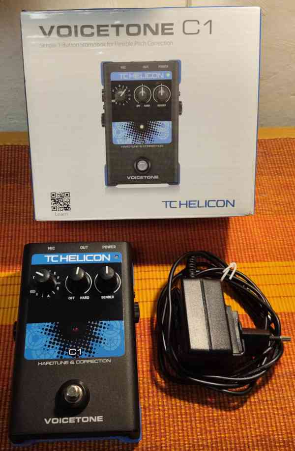 TC-HELICON VOICETONE C1 - HARDTUNE - KOREKCE ZPĚVU