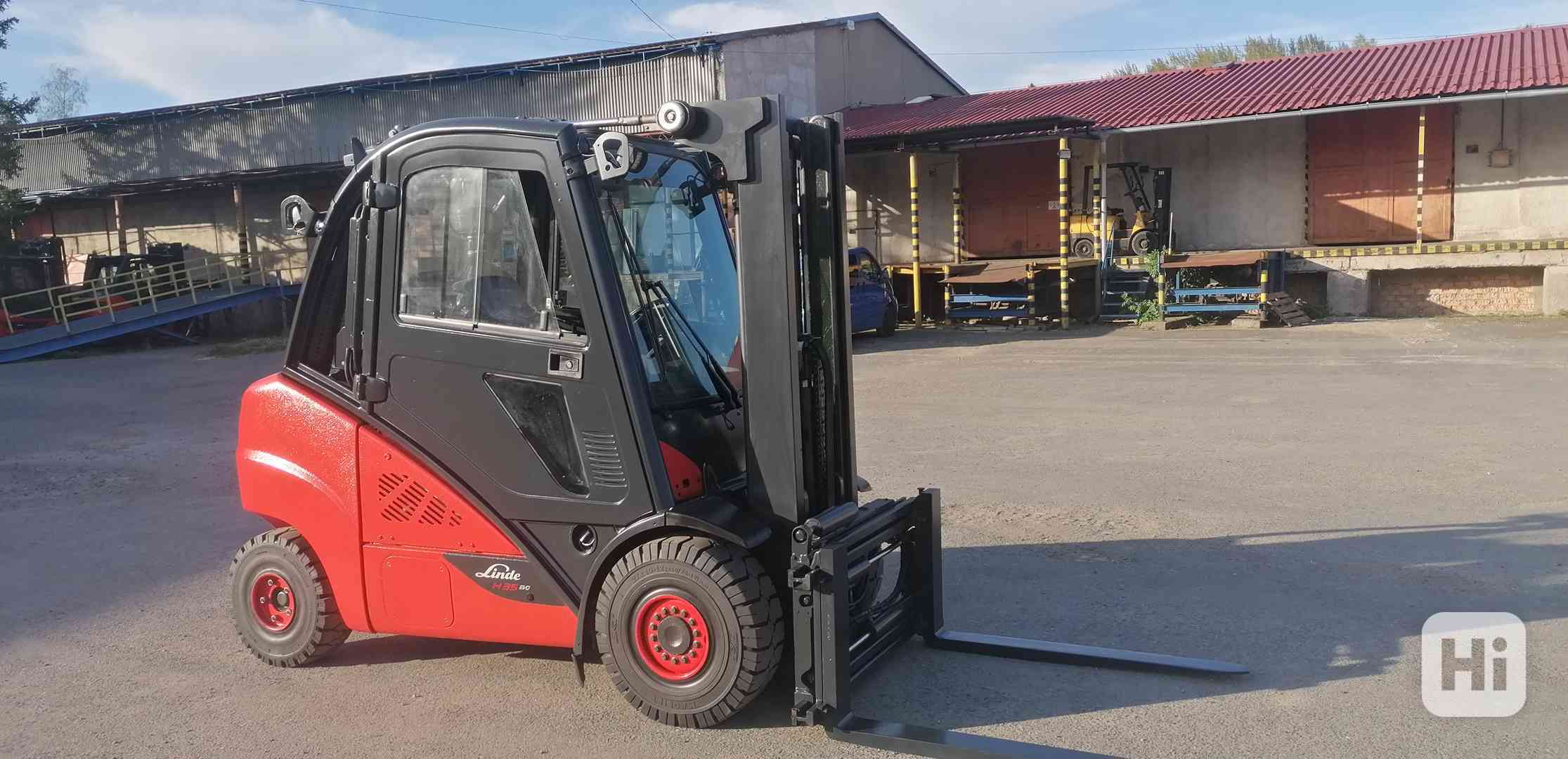 LINDE H35D-02 duplex pozicionér s bočním posuvem - foto 1