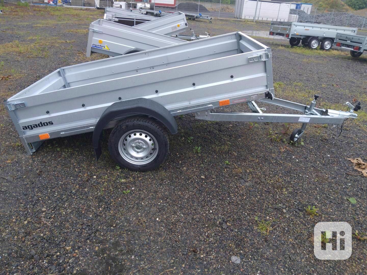 Přívěsný vozík Agados AGA KIT EM3 sklopný 750 kg - foto 1