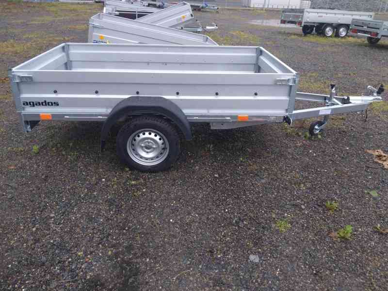 Přívěsný vozík Agados AGA KIT EM3 sklopný 750 kg - foto 3