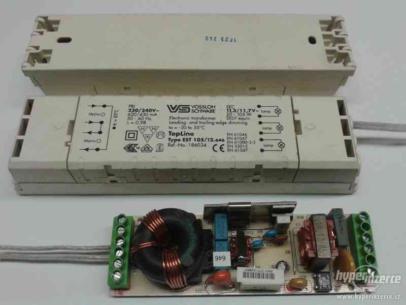 Elektronický transformátor EST 105/12.646 220 / 12V - foto 1