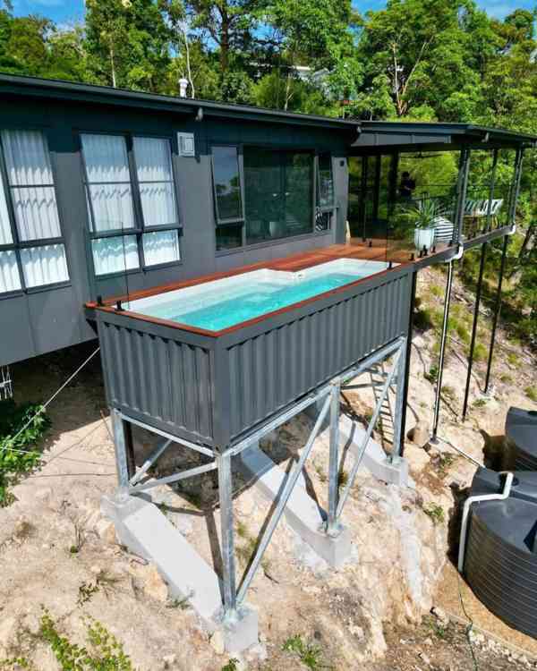 Kontejnerový bazén – moderní řešení pro dům, zahradu i chalu - foto 3