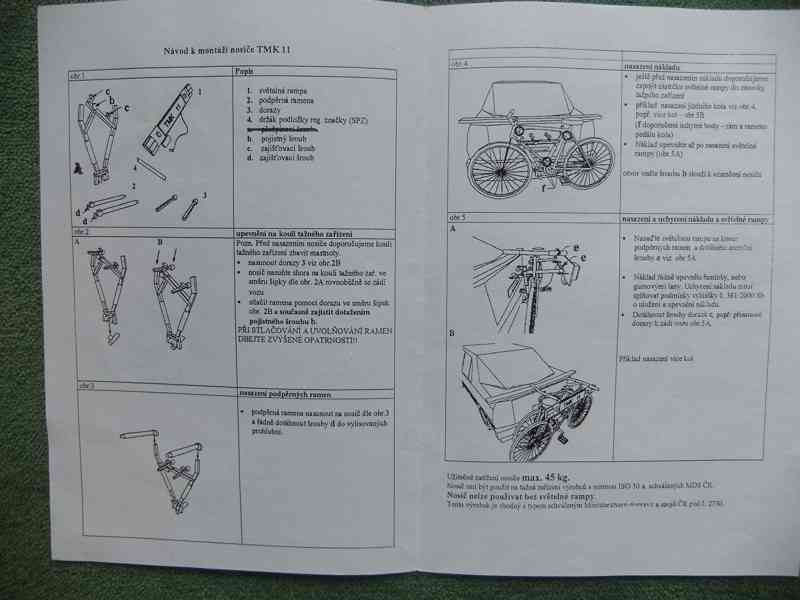 Univerzální nosič TMK 11 na kouli tažného zařízení - foto 5