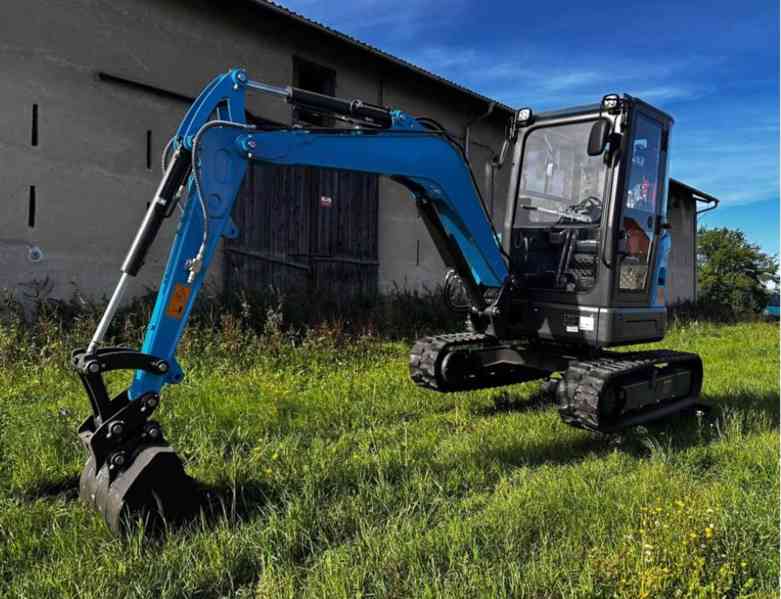 Minibagr Digger D4000, bagr, rypadlo, podkop, minirypadlo,  - foto 7