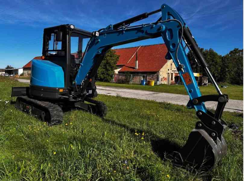 Minibagr Digger D4000, bagr, rypadlo, podkop, minirypadlo,  - foto 3