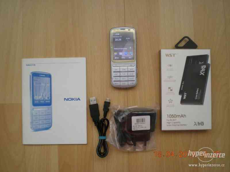 Nokia C3-01 - dotykové telefony s klávesnicí od 50,-Kč - foto 2