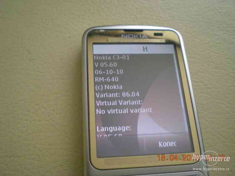 Nokia C3-01 - dotykové telefony s klávesnicí od 50,-Kč - foto 10