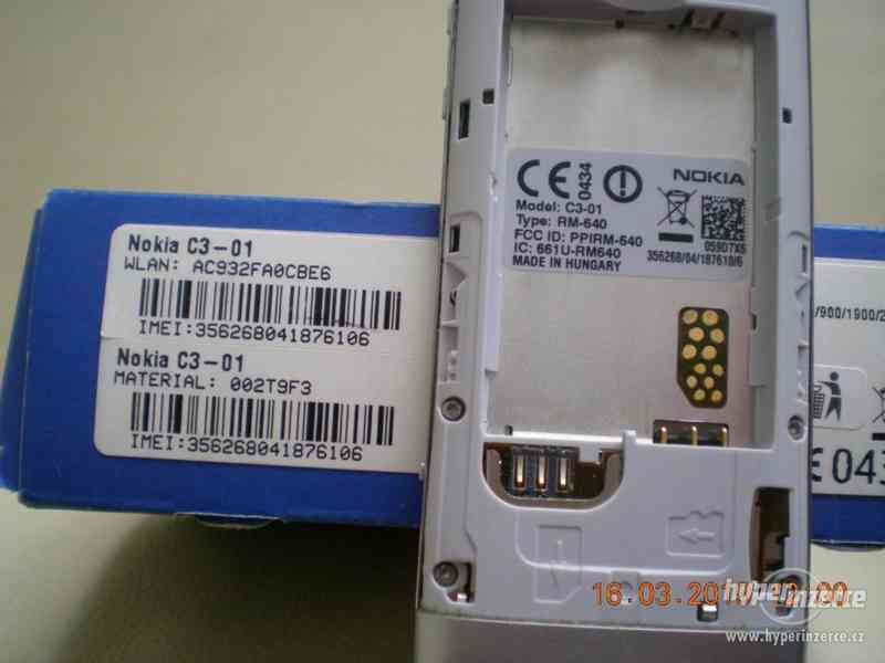 Nokia C3-01 - dotykové telefony s klávesnicí od 50,-Kč - foto 19