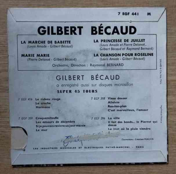 Gilbert Bécaud – La Marche De Babette (EP) - foto 2