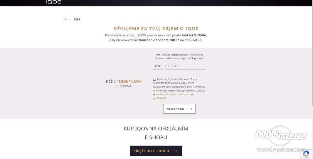 IQOS Promo kód - foto 1