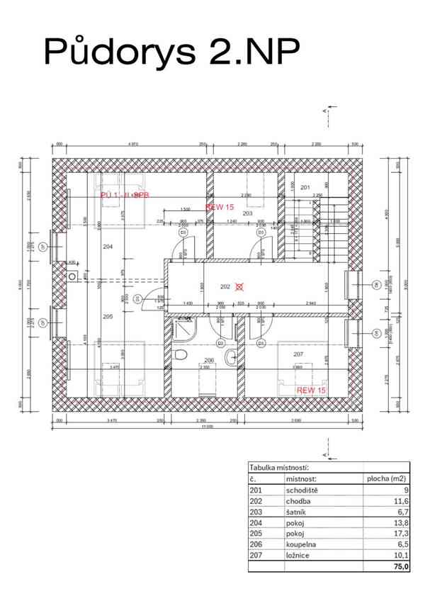 Prodej novostavby RD 5+1 v CHKO Šumava u Lipna pozemek 650m2 - foto 15