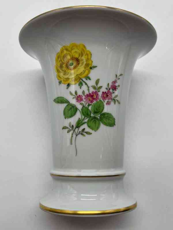 Míšeň, porcelánová váza - foto 1
