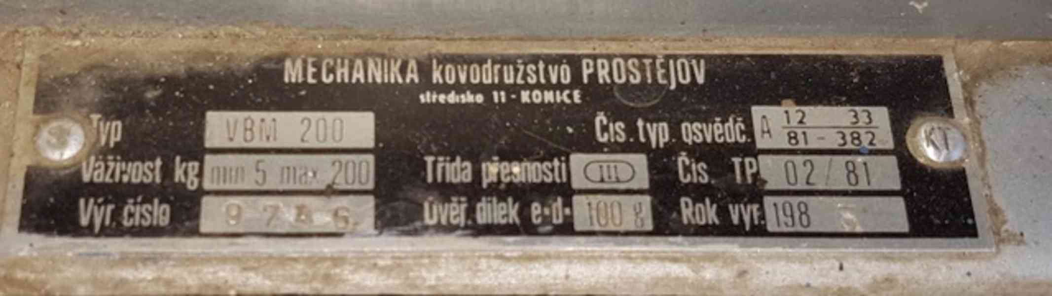 Váha mechanická VBM 200 (11537.)  - foto 4