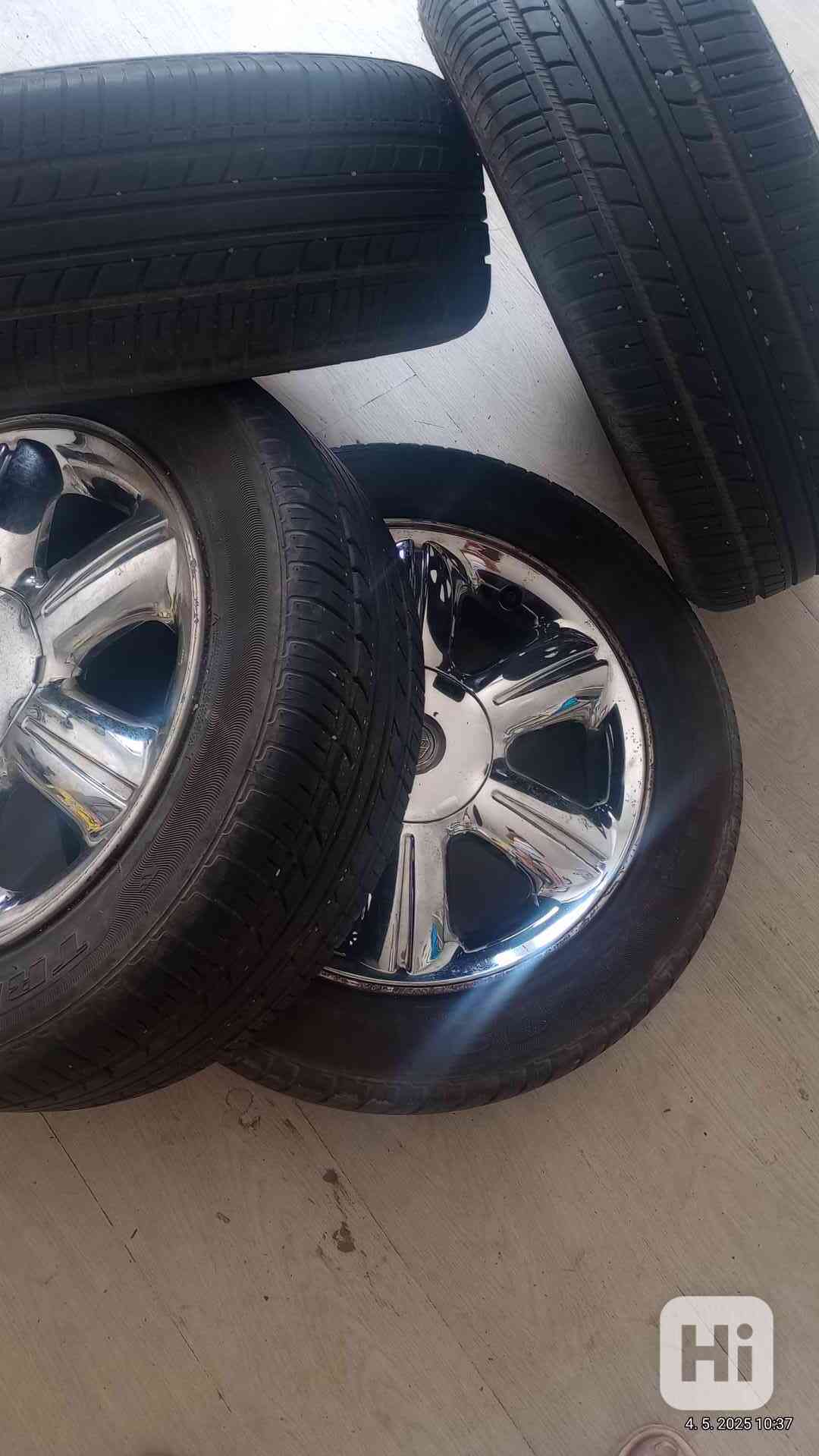 Alu kola na PT Cruiser včetně 4 letních pneu 205/55 R16  - foto 1