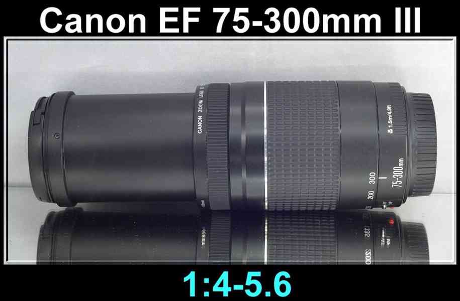 CANON EF 75-300MM F/4-5.6 III **full-frame - foto 1
