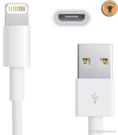 Datový a nabíjecí kabel USB iPhone 5/5C/5S/6/6+/6S+/7/7+ - foto 2