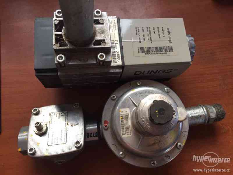 Elektromagnetický plyn. ventil vč. filtru a regulátoru tlaku - foto 1