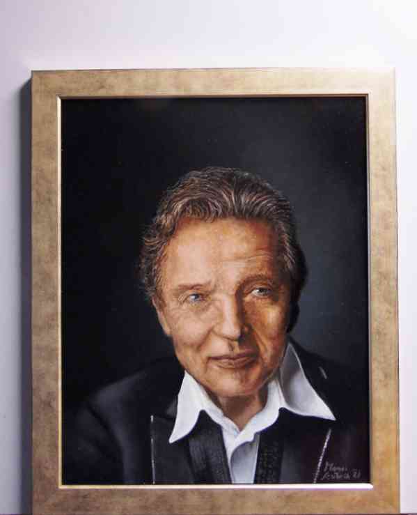 Prodám obraz "Karel Gott"   - foto 1