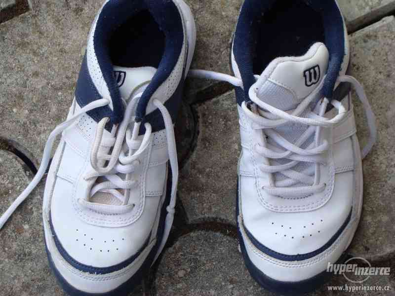 Prodám bílé tenisové boty Wilson - foto 2