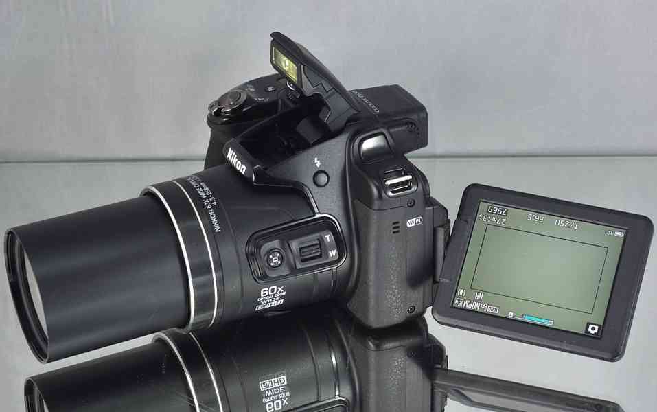 Nikon CoolPix P610*60x Op.ZOOM*Full HDV*WIFI*BAG - foto 5