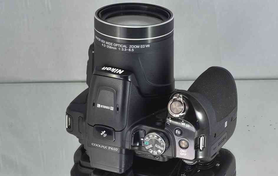 Nikon CoolPix P610*60x Op.ZOOM*Full HDV*WIFI*BAG - foto 8